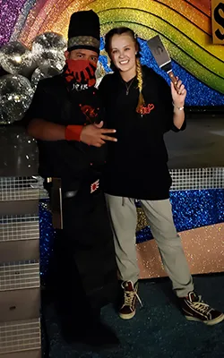 JoJo Siwa neon bash